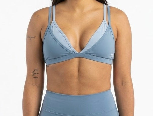 Blueberry Layers Sport Bra