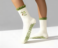 Pilates socks “Pilates & matcha”
