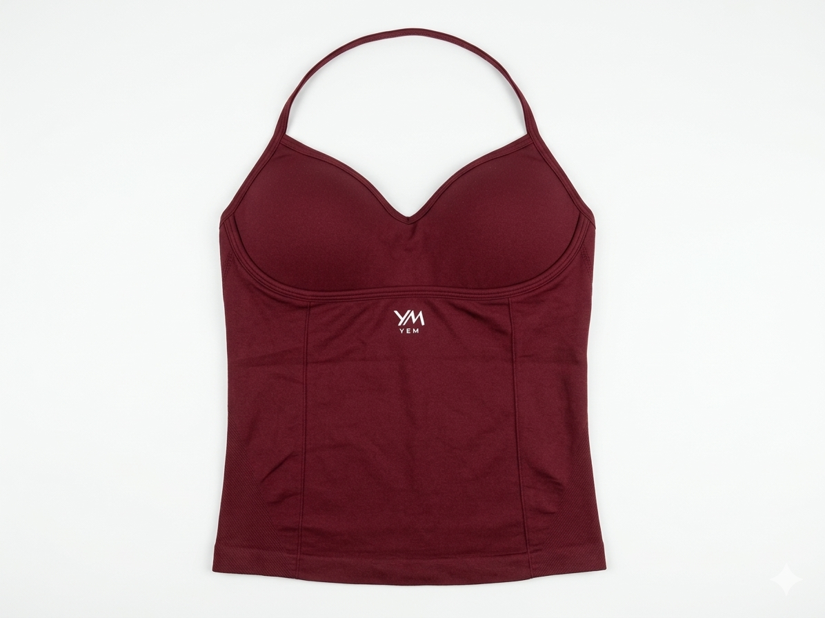 Seamless Ruby Halter Top