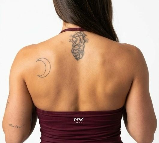 Seamless Ruby Halter Top