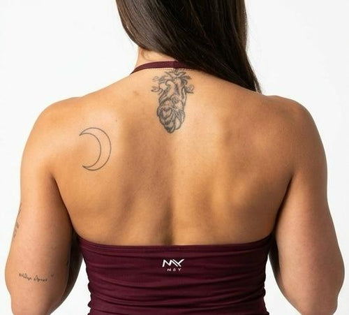 Seamless Ruby Halter Top