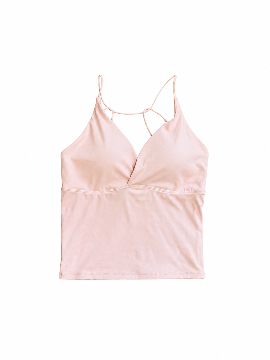 Thin Strap Rose Quartz Top