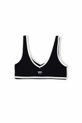 Contrasting Edge Sports Bra