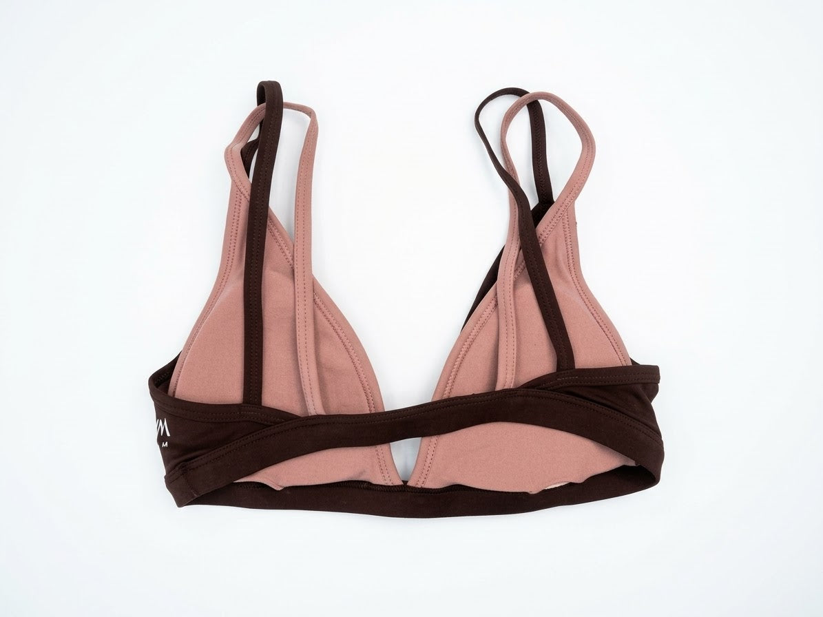 Chocolate Layers Sport Bra